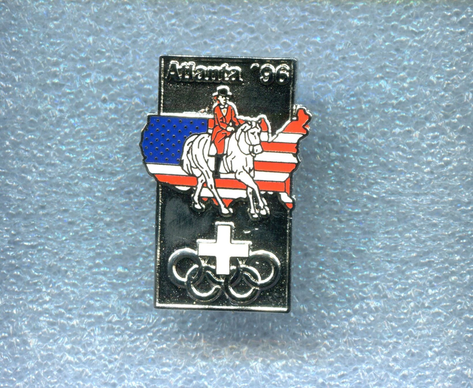 Placchette & Badge: Olympiade Atlanta '96  REITEN – Usato da Winterthur venduto da Sammleroase
