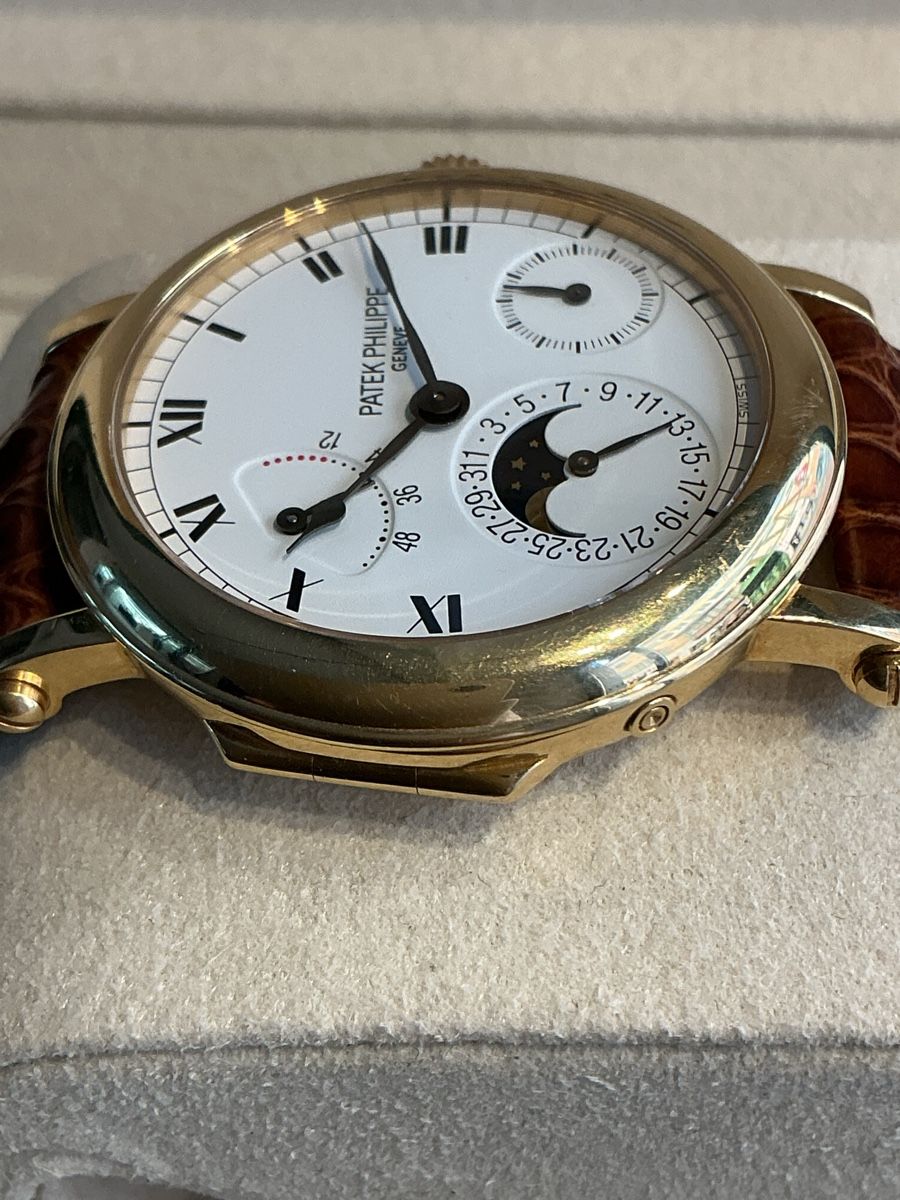 Patek Philippe Orologi: Patek Philippe Calatrava Complications Ref. 5054J Fullset – Usato da Zürich venduto da watchdealer-24 3