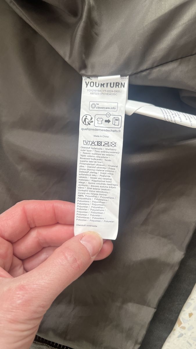 Giacche: Unisex Oversize Lederjacke Yourturn Gr. S – Usato da Tagelswangen venduto da Bomu 6