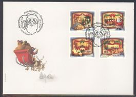 FDC, 2014, Sondermarken Weihnachten (Nr. 1526–1529)
