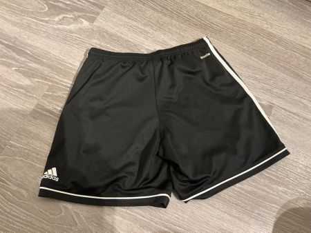 Adidas Sportshorts schwarz mit Streifen Gr.S