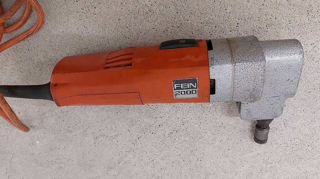 Fein Alle Werkzeuge: FEIN Blechschere 2000 Occasion Funktioniert Einwandfrei – Gebraucht aus Hinteregg von Amerizium