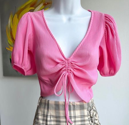 NEW - Zara Pink Top in size M NP: 37.-