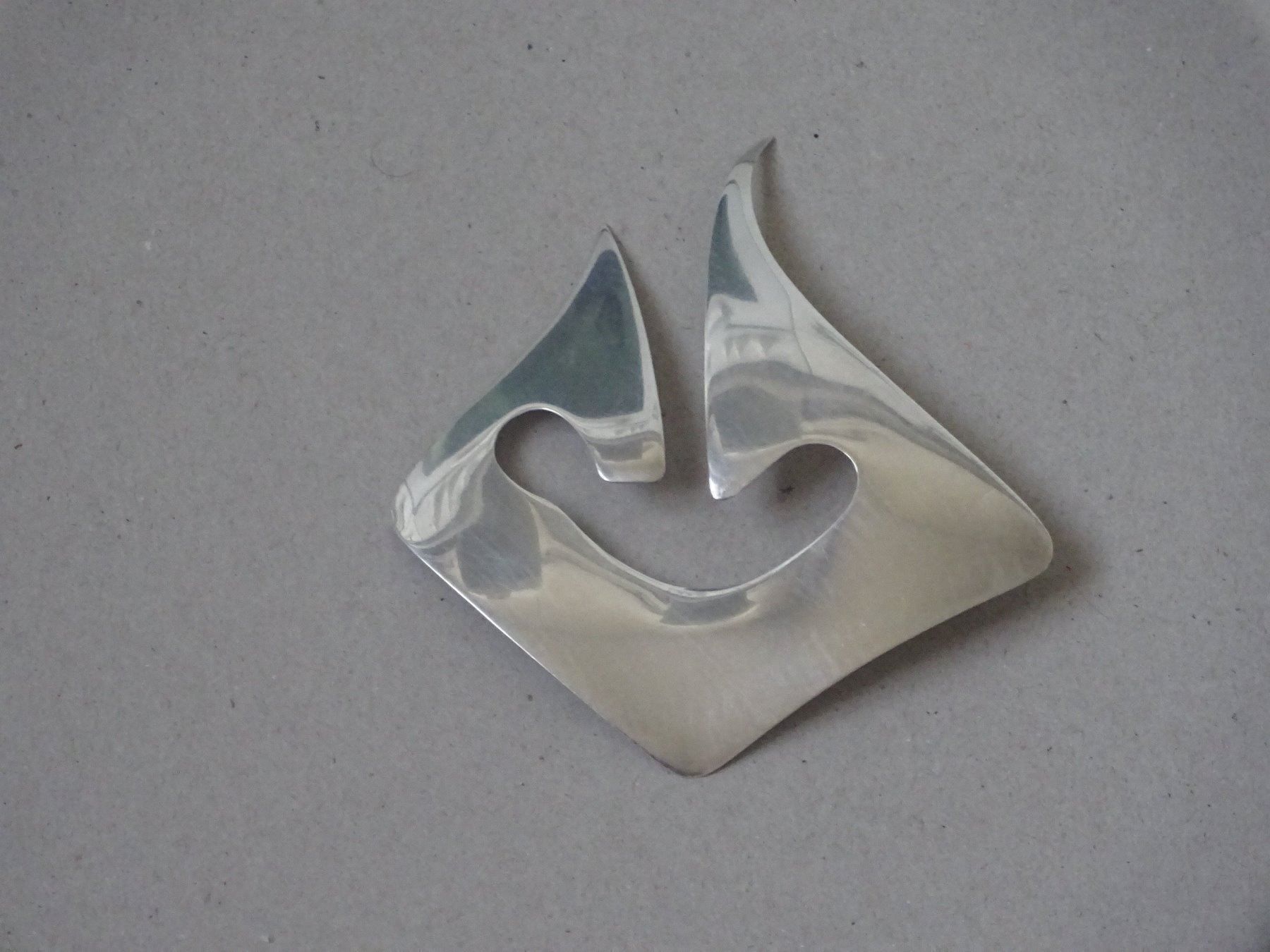 Orecchini pendenti & Orecchini a lobo: Designer Ohrring Avantgarde - 925 Silber – Usato da Esslingen venduto da eintagammeer 3