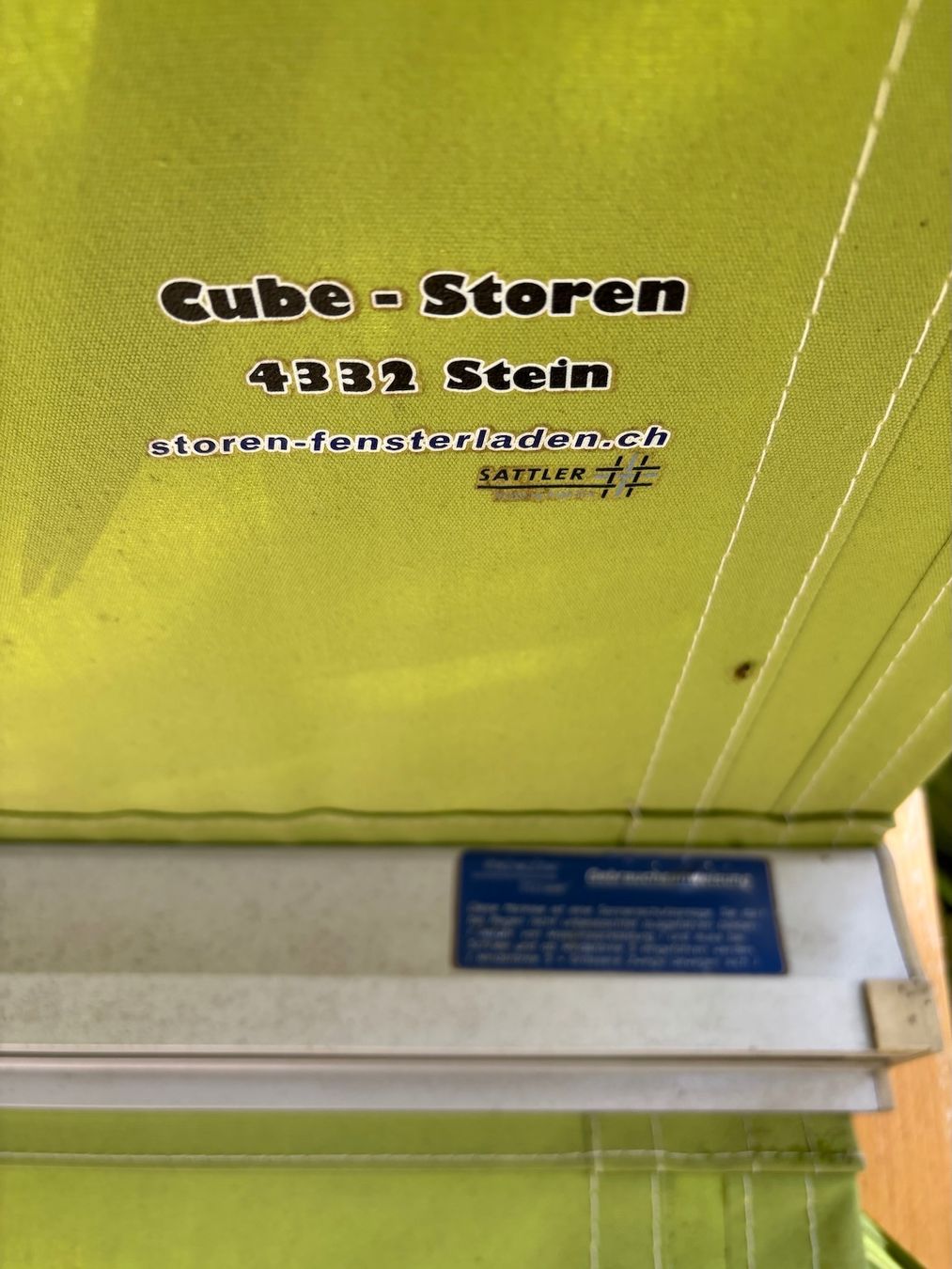 Markisen: Markise Sonnenstore 5 x 3m – Gebraucht aus Binningen von Padme 3