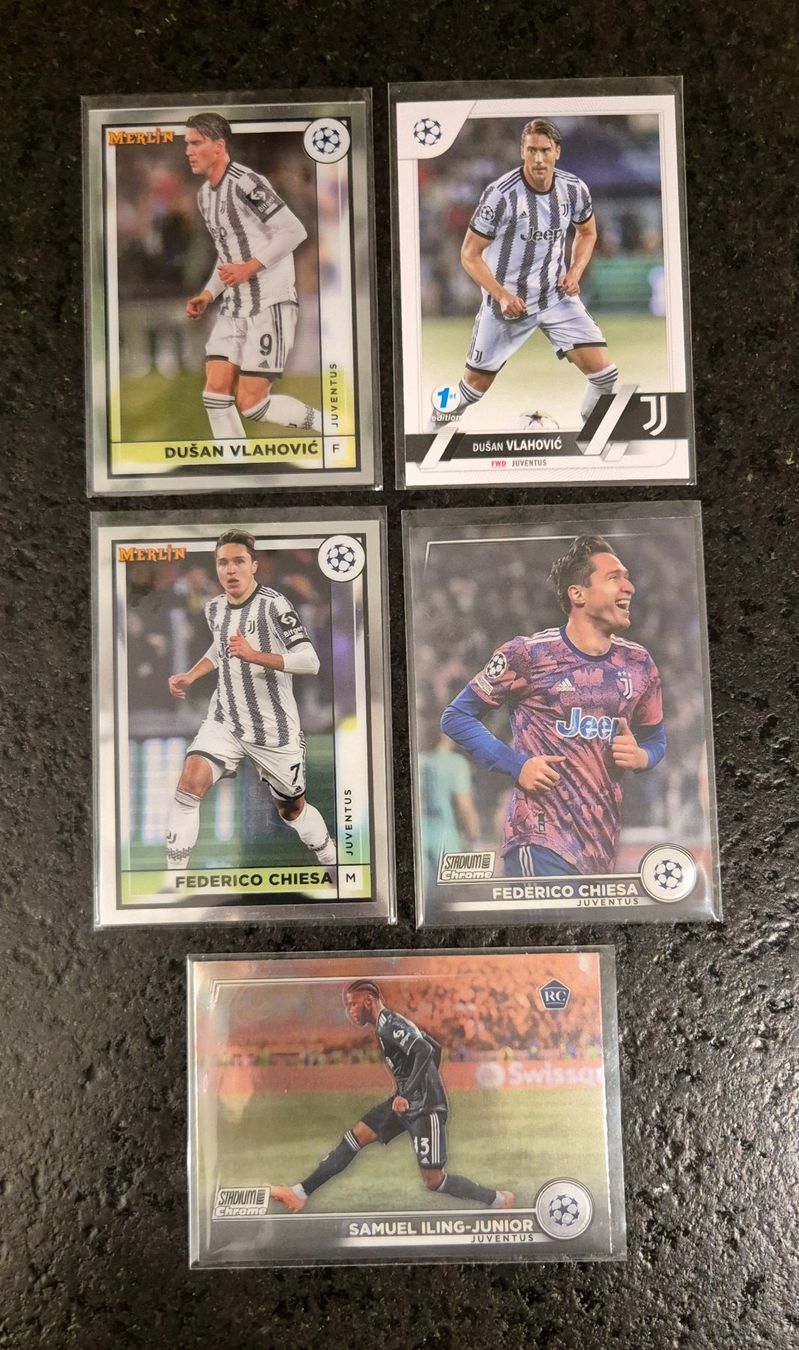 Topps Sammelbilder & Trading cards: Juventus Lot - Topps – Neu (gemäss Beschreibung) aus Burg AG von Danoe