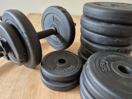 Kurzhantelset Physionics; 2x 15 kg