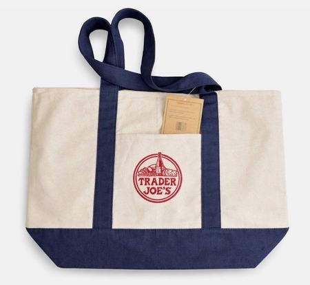 Large Trader Joe's canvas / NEW