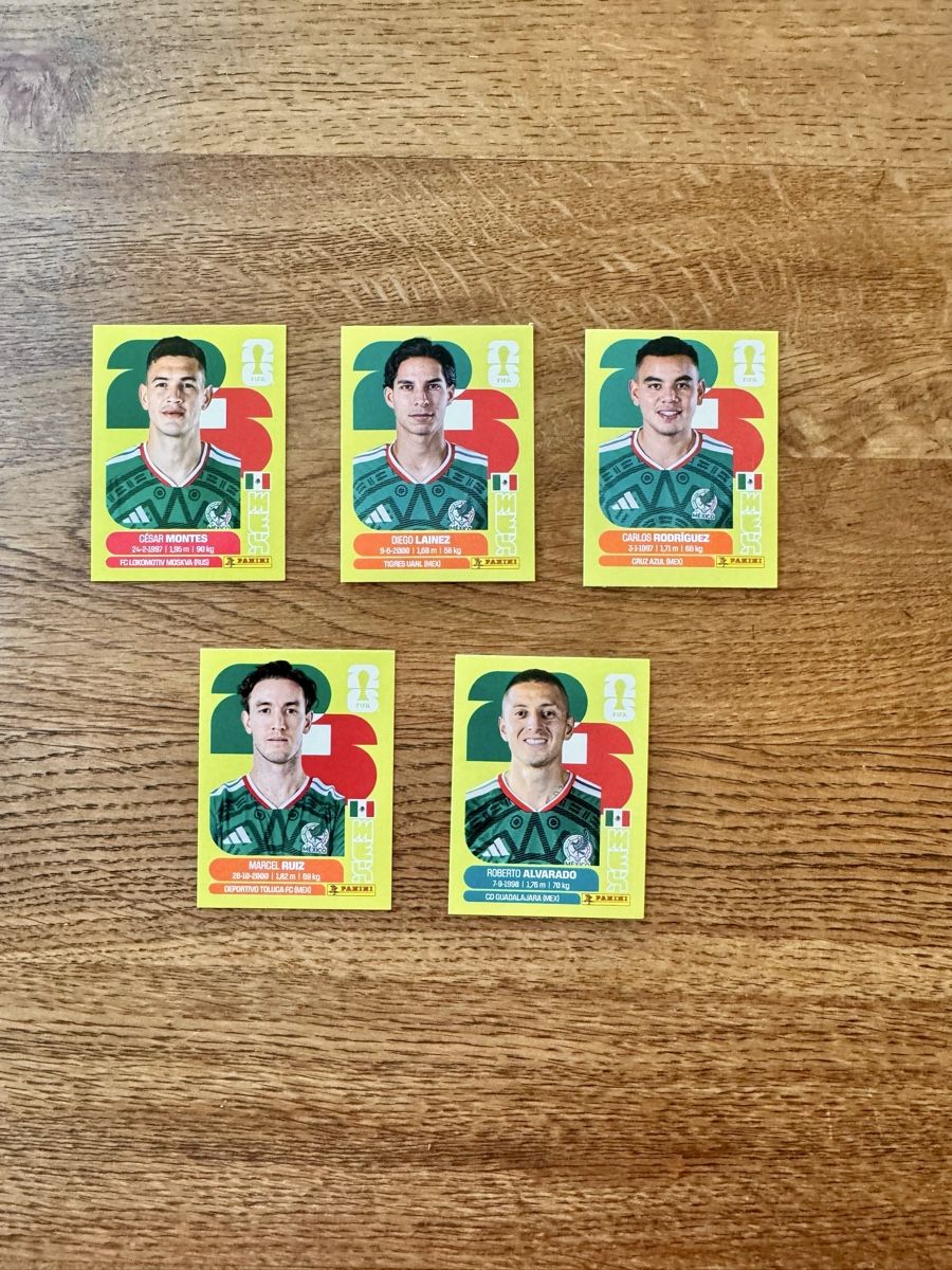 Panini Carte collezionabili: Panini WM 2026 Mexiko – Nuovo (secondo la descrizione) da Emmenbrücke venduto da Lukee1901