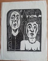 Schmidt Reusbach circa 1935  École allemande expressionniste