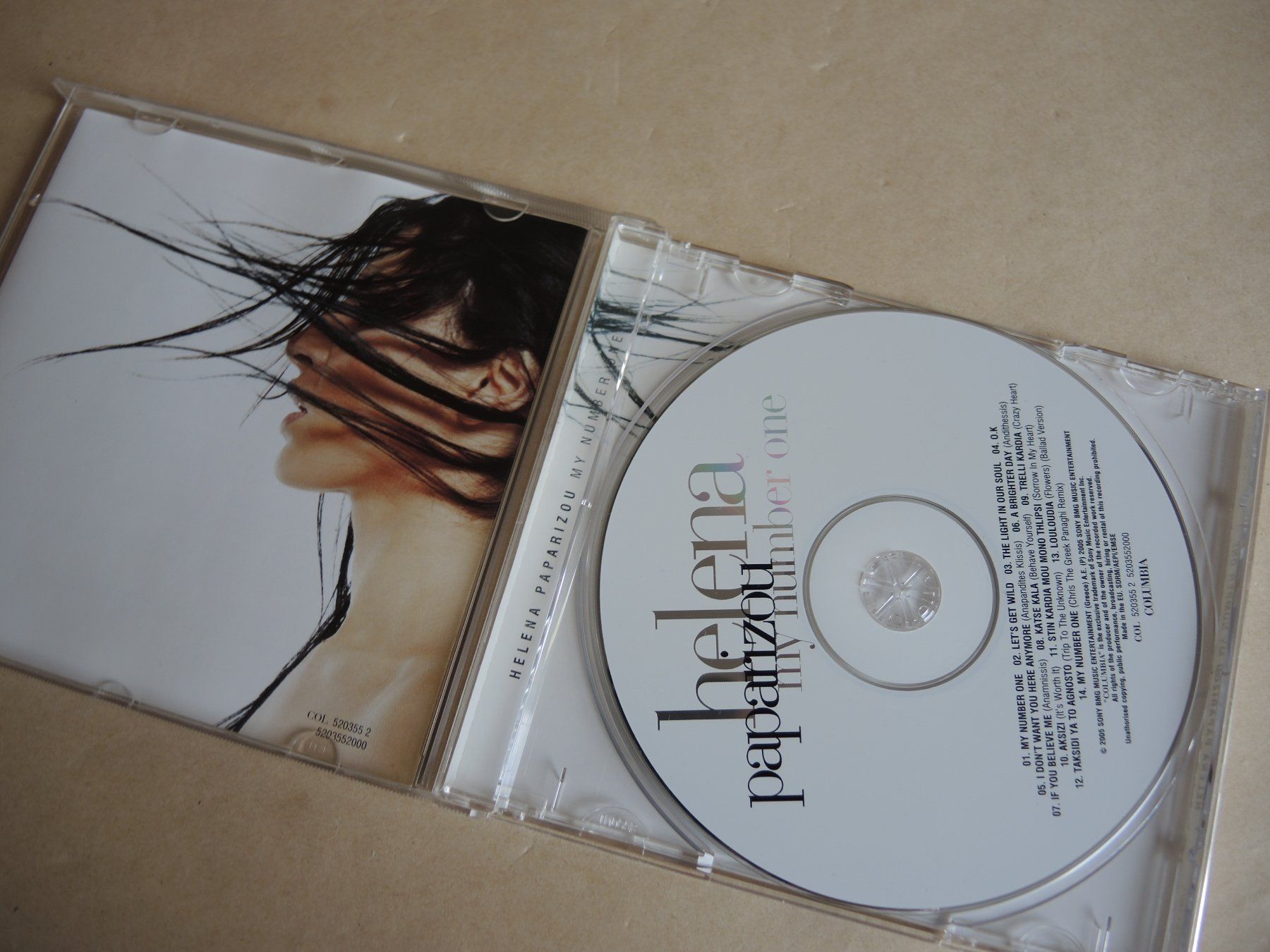 CDs: Helena Paparizou - My Number One  CD – Gebraucht aus Rorschach von Pop-upBrocki 1