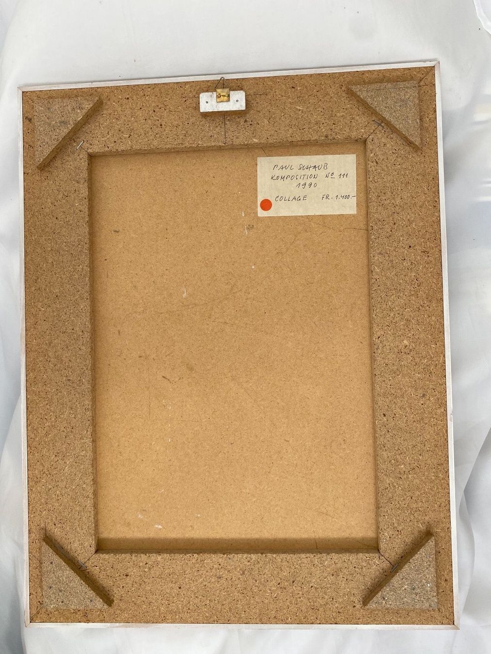 Dipinti: Zeitgenössisches Ölbild/Collage P.Schaub – Usato da Rünenberg venduto da Fendi02 5