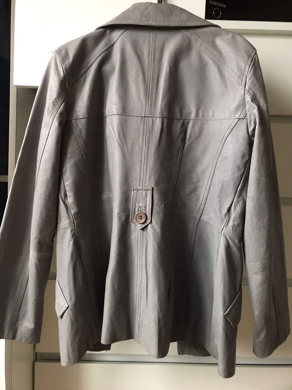 Orsay Giacche: graue Lederjacke Orsay M – Usato da Wallbach venduto da wonderlike 9