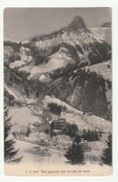 Les Avants, Montreux, Waadt,  Selten Ansichtskarte