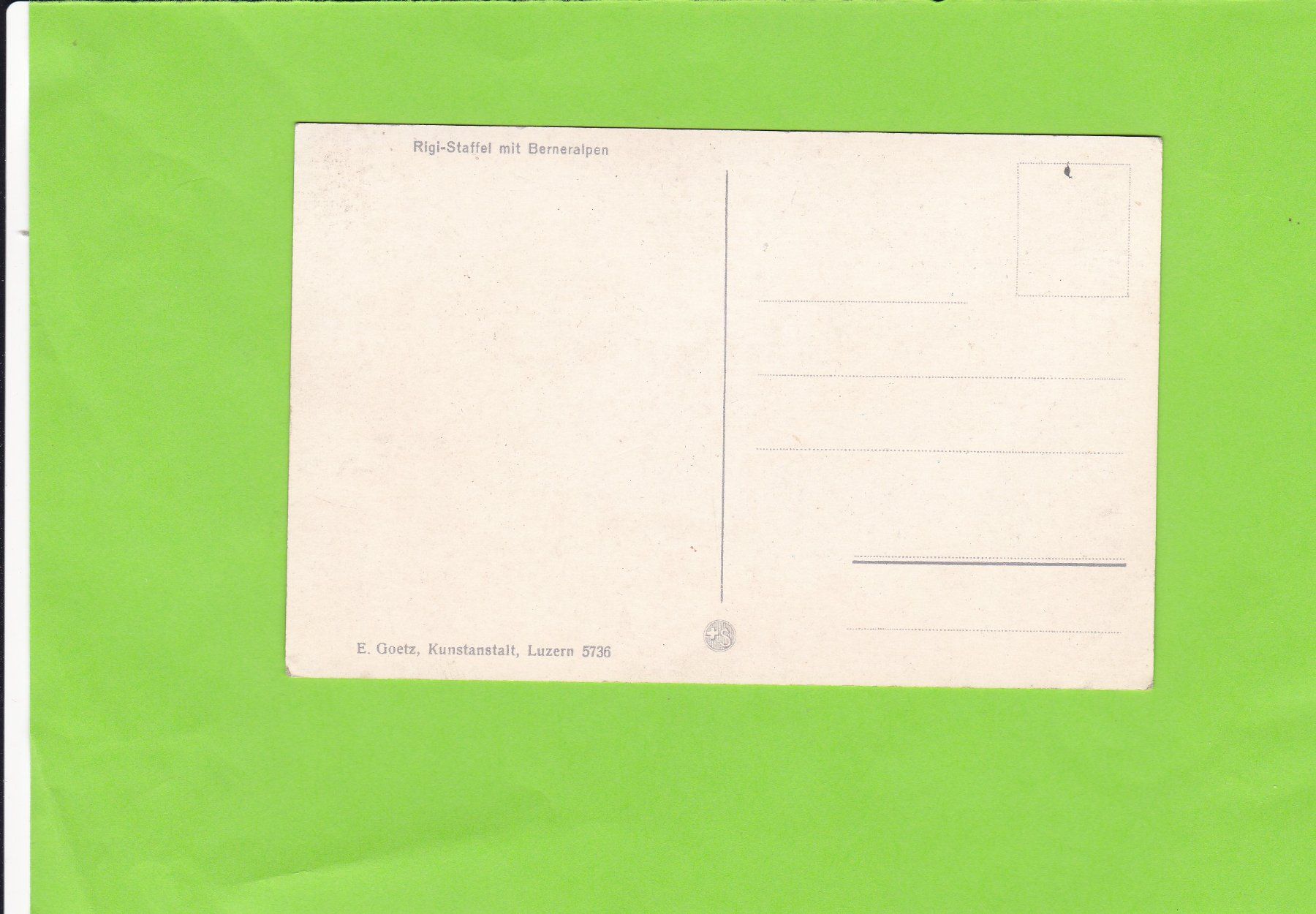Cartes postales: Rigi-Staffel – D'occasion à St. Peterzell par neckertal 1
