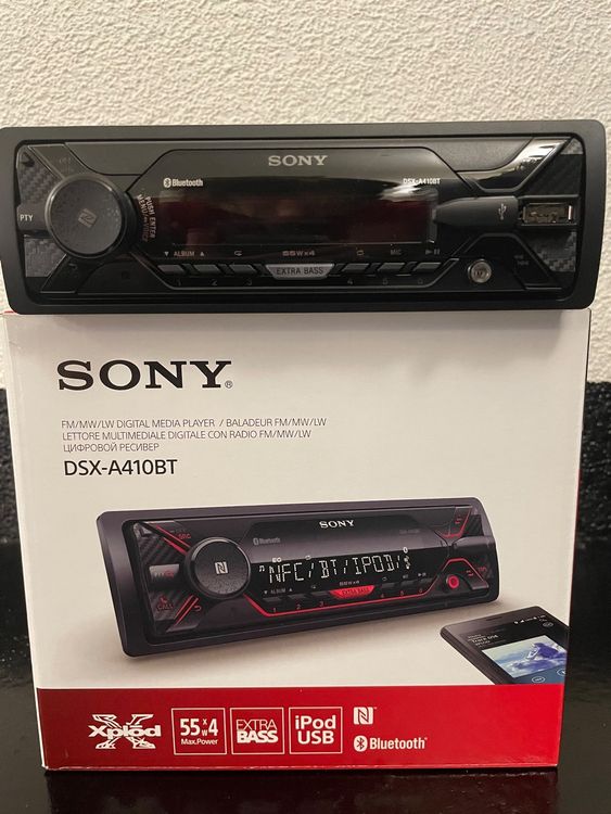 Sony DSX-A410BT Autoradio Bluetooth Car audio system 4x55W