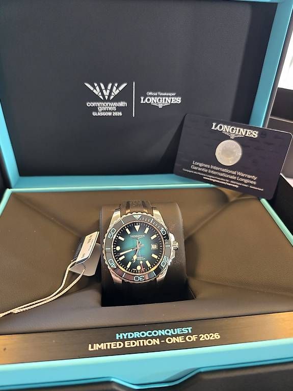 Longines Orologi: Longines Hydroconquest Commonwealth 42mm – Nuovo e nell'imballaggio originale da Troinex venduto da Passion_Chrono
