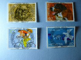 1983 Sonderpostmarken 701-703 ET Voll