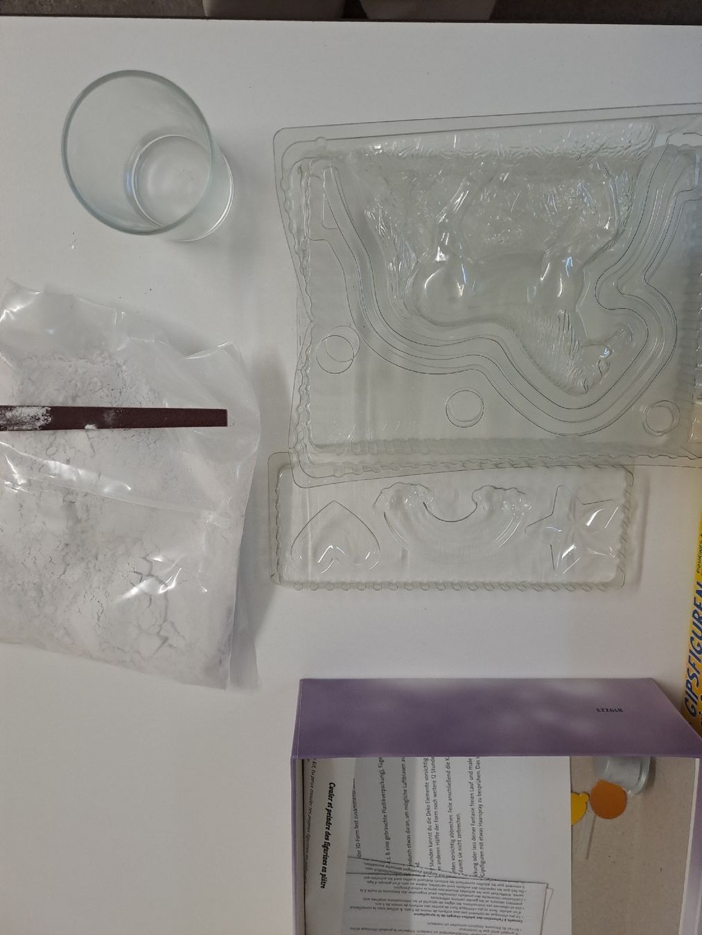 Kit bricolage: Gipsbastelset Pferd – Usato da Rothenburg venduto da 123odermatt 1