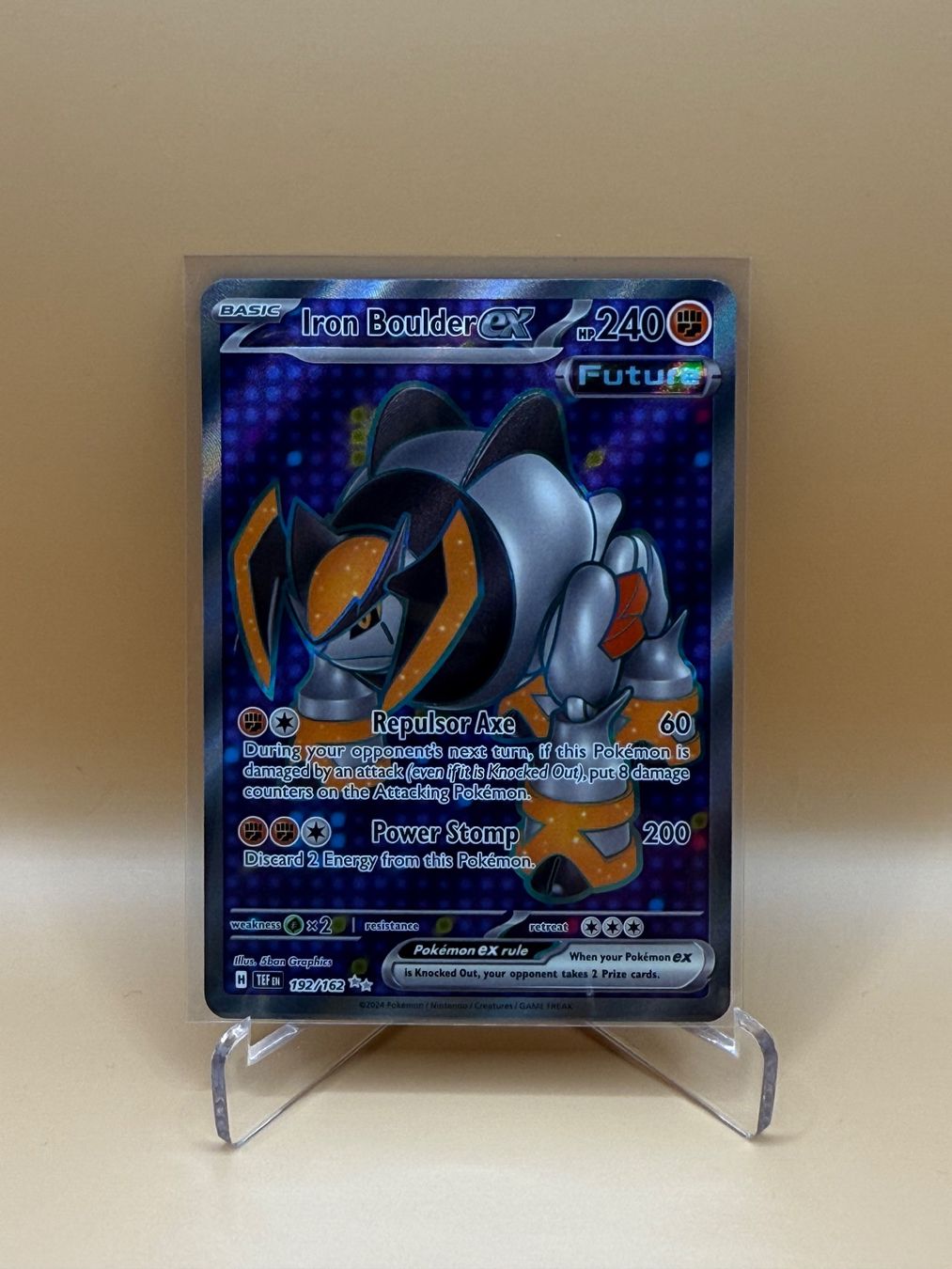 Pokémon Carte collezionabili: Iron Boulder Ex-  #192 - Pokemon Temporal Forces - NM/MINT – Usato da Dietikon venduto da gab_qz7y