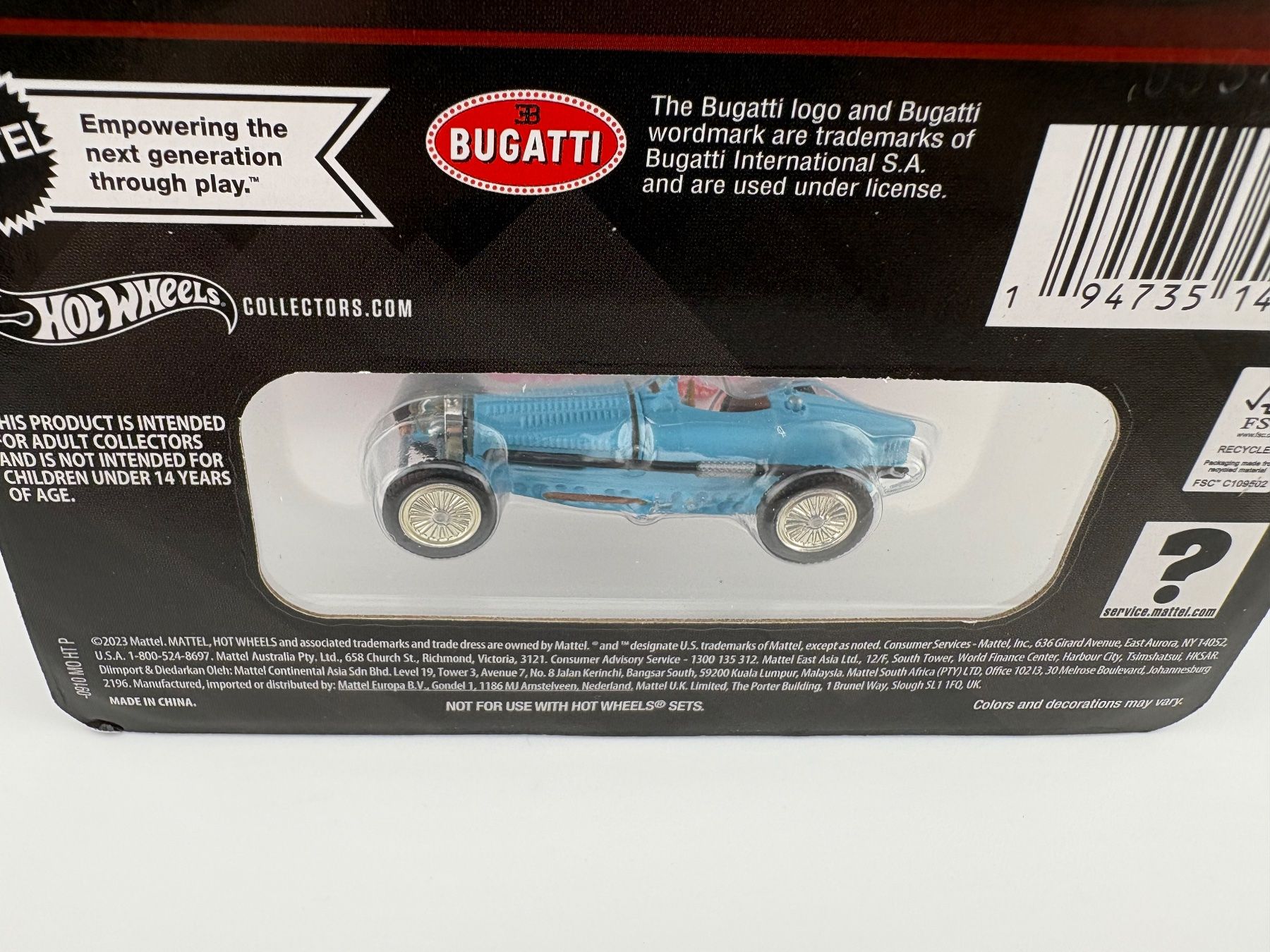 Hot Wheels Modellautos: Hot Wheels Bugatti Type 59 Elite 64 – Neu und originalverpackt aus Flawil von HeisseReifen 7