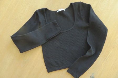 ZARA Kurzshirt Langarm Gr.  XS/S
