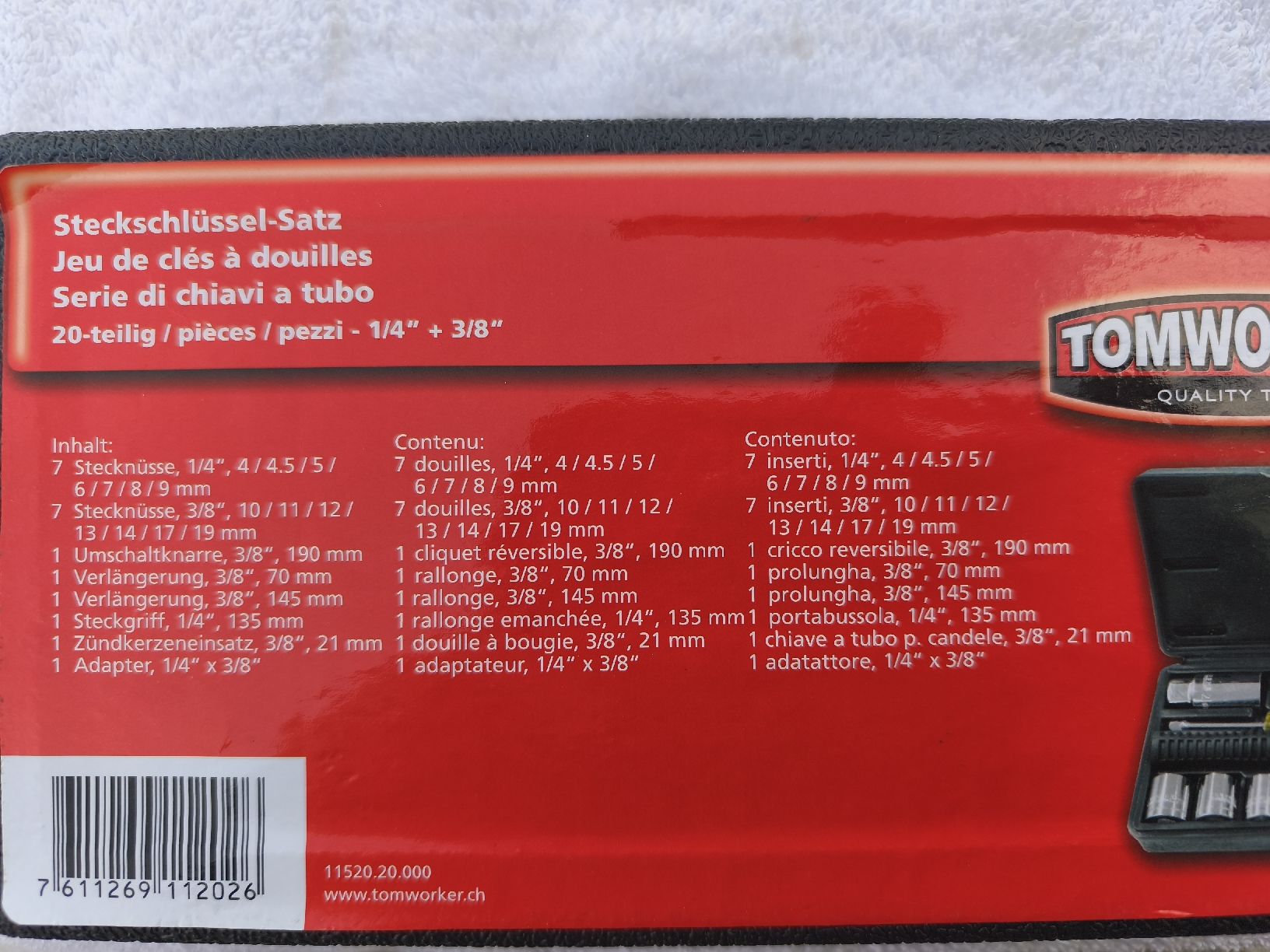 Alle Werkzeuge: Steckschlüsselsatz NEU – Neu und originalverpackt aus Recherswil von Sruscha58 3