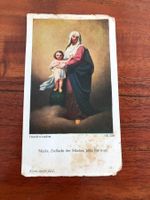 Antike Andachtskarte, Maria mit Kind, SV 530