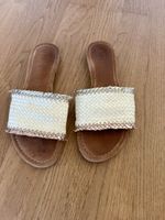 Fast neue Sandalen, bei Nile gekauft, Gr. 37, Leder, 