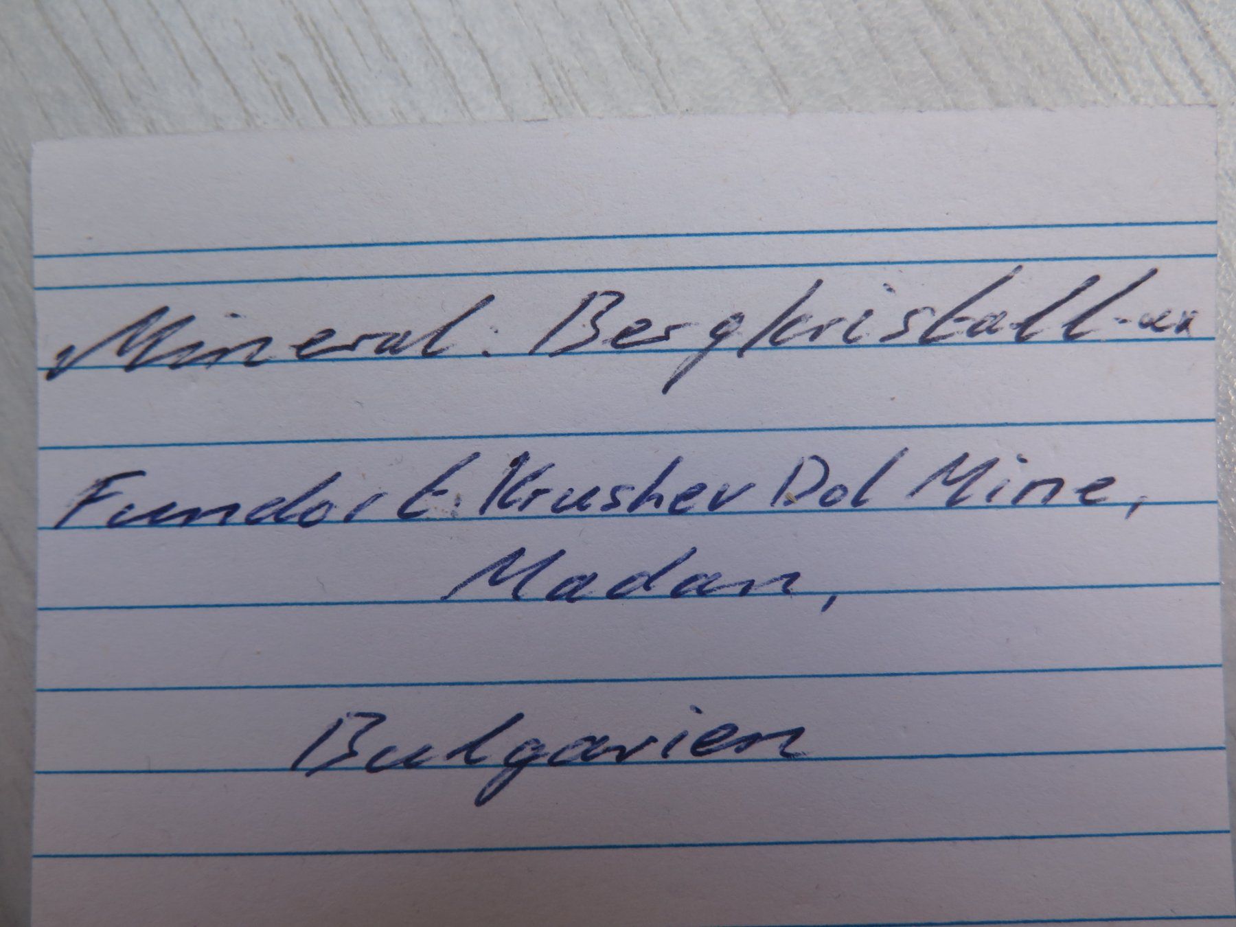 Minerali & Pietre curative: Bergkristall von Bulgarien – Usato da Schaffhausen venduto da Yamakana51L8736OQ8 8