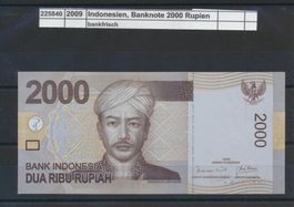2009 Indonesien, "Banknote - 2000 Rupien", bankfrisch