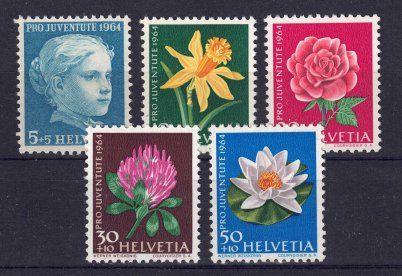 Tutti i francobolli: PJ 1964, kompletter Satz postfrisch** – Nuovo (secondo la descrizione) da Lupfig venduto da lubor