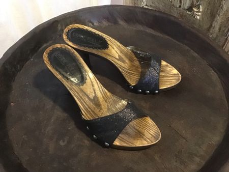 High heels von Divine Follie Gr. 40.5 (Holzsohle)