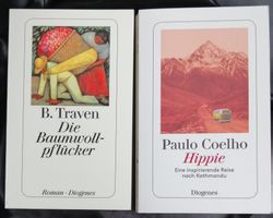2 Bücher: P. Voelho: Hippie – B. Traven: Baumwollpflücker