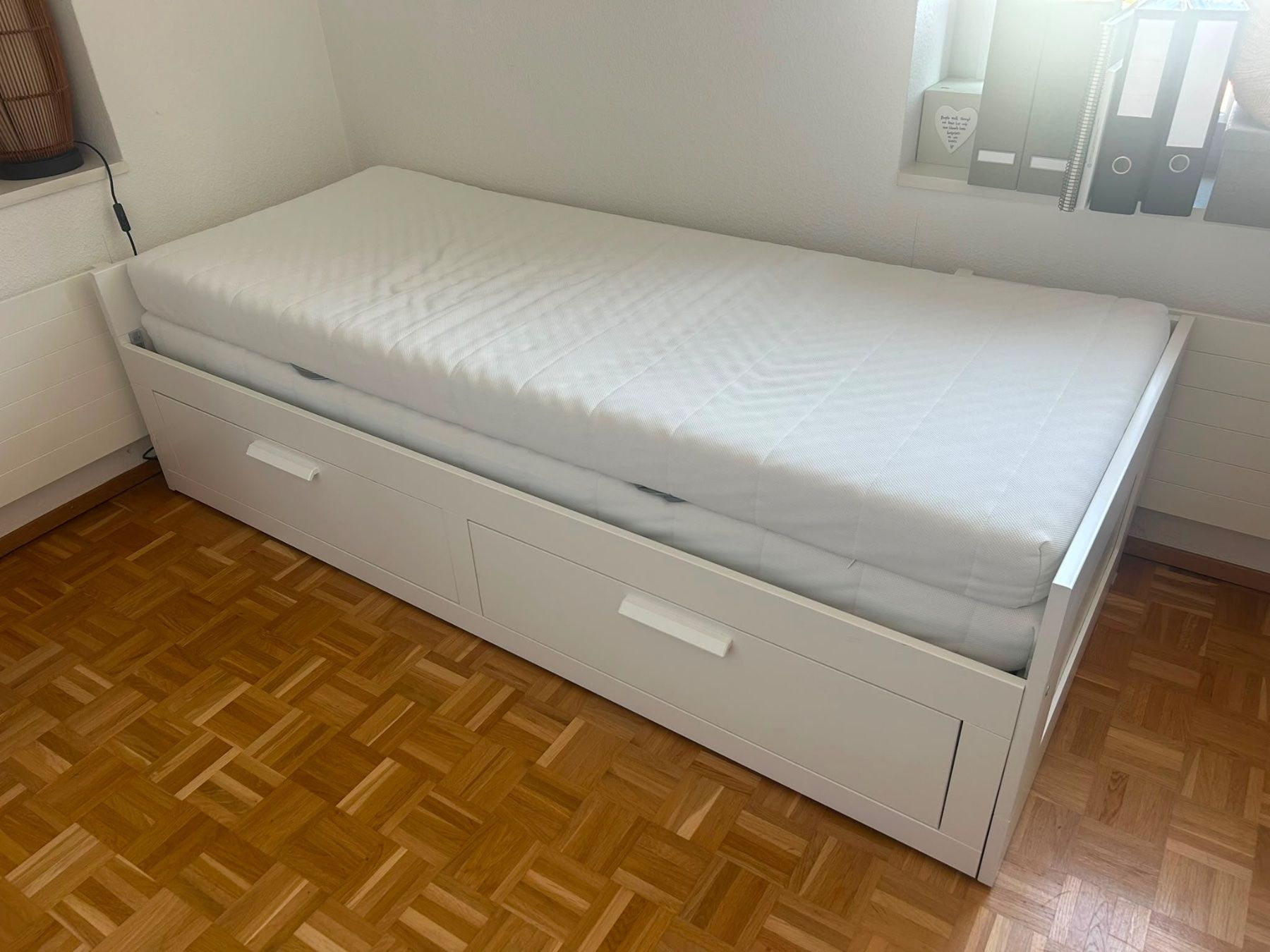 Ikea Betten: Bett - IKEA Brimnes – Gebraucht aus Langnau am Albis von jud_62d8