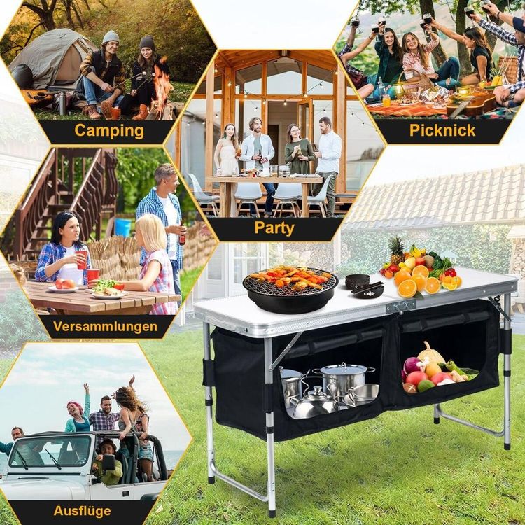 Kochen, Essen & Trinken: Campingküche faltbar Alu 2 Fächer Campi… – Neu und originalverpackt aus Schaffhausen von VendemosSchweiz 6