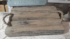 Holztablett, 2 Stück, 32x48 cm, neu, wegen Platzmangel günst