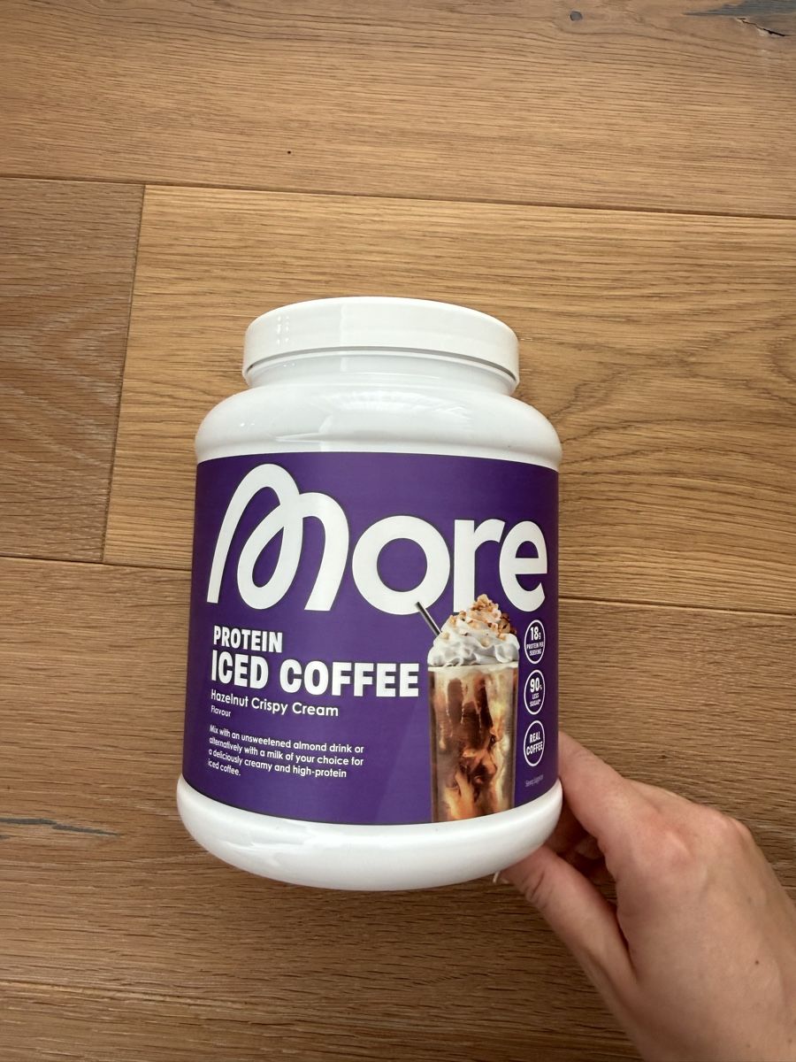 More Nutrition Lebensmittel & Spezialitäten: More Protein Iced Coffee Hazelnut Crispy Cream 400g – Gebraucht aus Zofingen von micv97