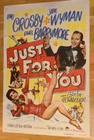 Original Film Plakat 1952 ! Just for you