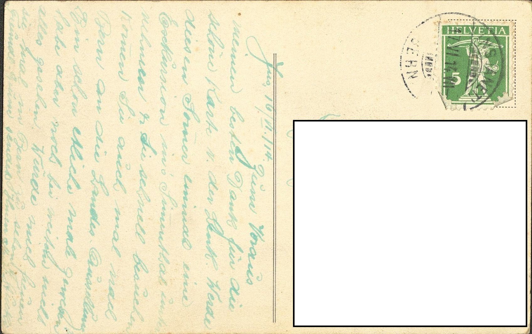 Cartoline postali: Ins - Kunstmaler Albert Anker – Usato da Gwatt (Thun) venduto da seeblick98 1
