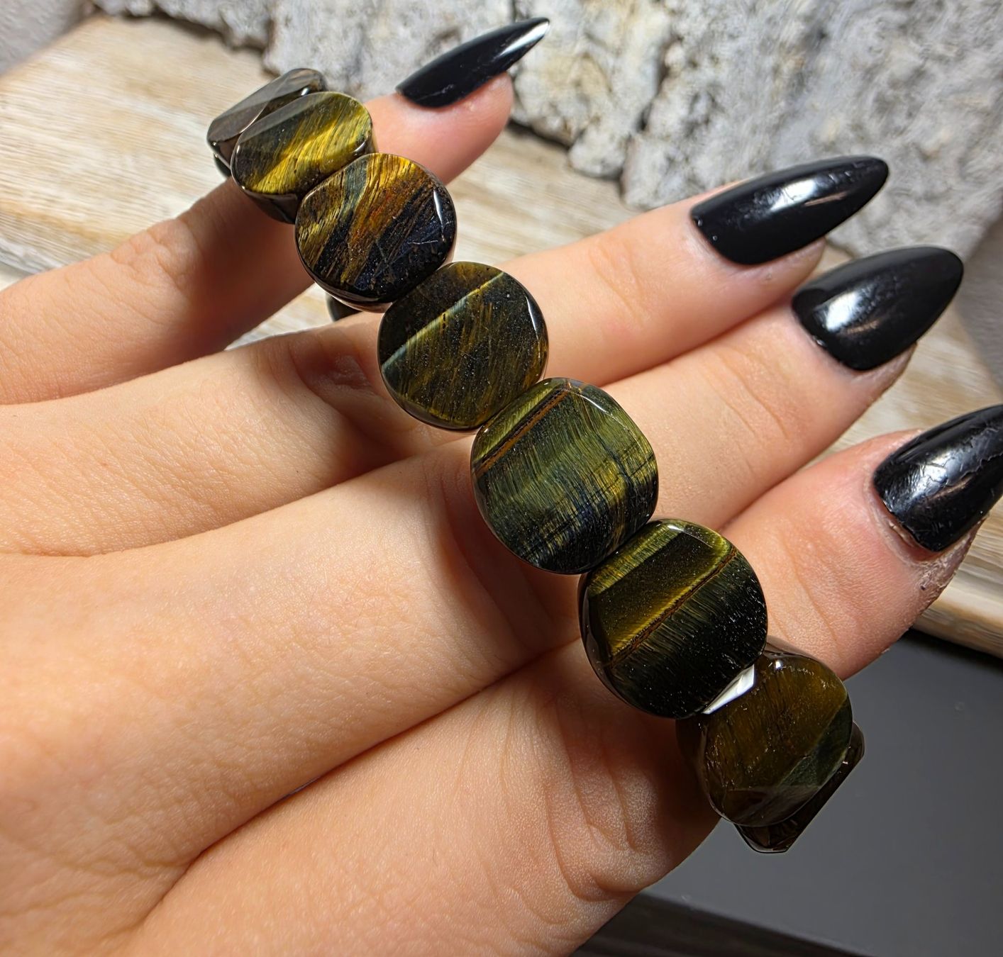Mineralien & Heilsteine: Tigerauge Softbangle – Neu (gemäss Beschreibung) aus Matzingen von Shay_Crystalz 1
