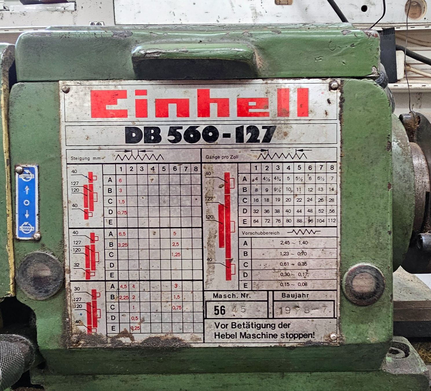 Einhell Tutte le macchine: Drehbank Einhell mit Unterbau – Usato da Härkingen venduto da Elgra 3