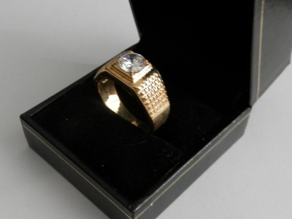 Anelli: Bague homme diamant moissanite – Nuovo (secondo la descrizione) da Gals venduto da Vivelesencheres 3
