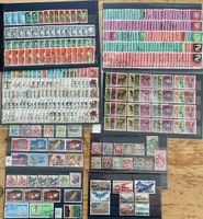 Schweiz Briefmarken Posten mit Dubletten & Altbestand