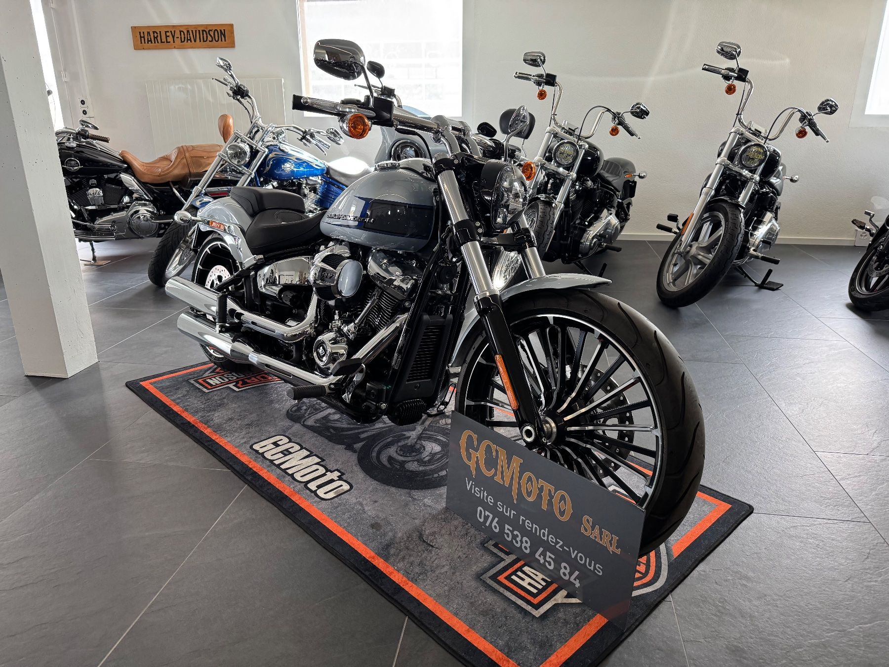 Harley-Davidson Chopper: Harley Davidson Breakout 114 Softail LEASING POSSIBLE – Usato da Echallens venduto da HD90 4
