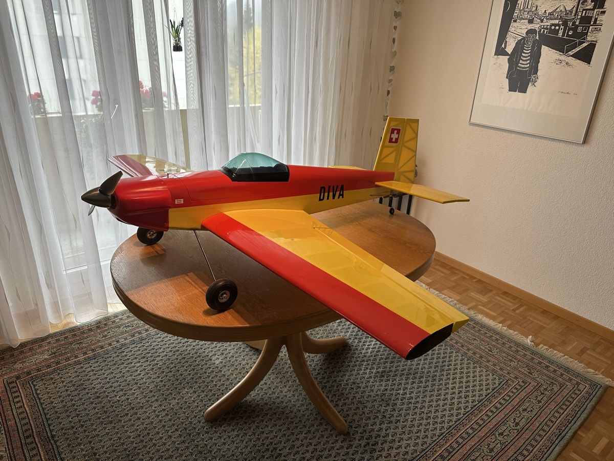 RC Modellbau: Kunstflugmodell „Diva“ – Gebraucht aus Erlinsbach SO von Laserexp74
