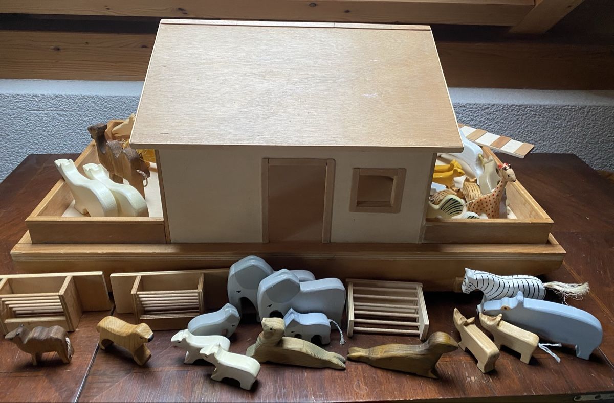Giocattoli: Arche Noah mit vielen Tieren – Usato da Gerlikon venduto da jabadabadu