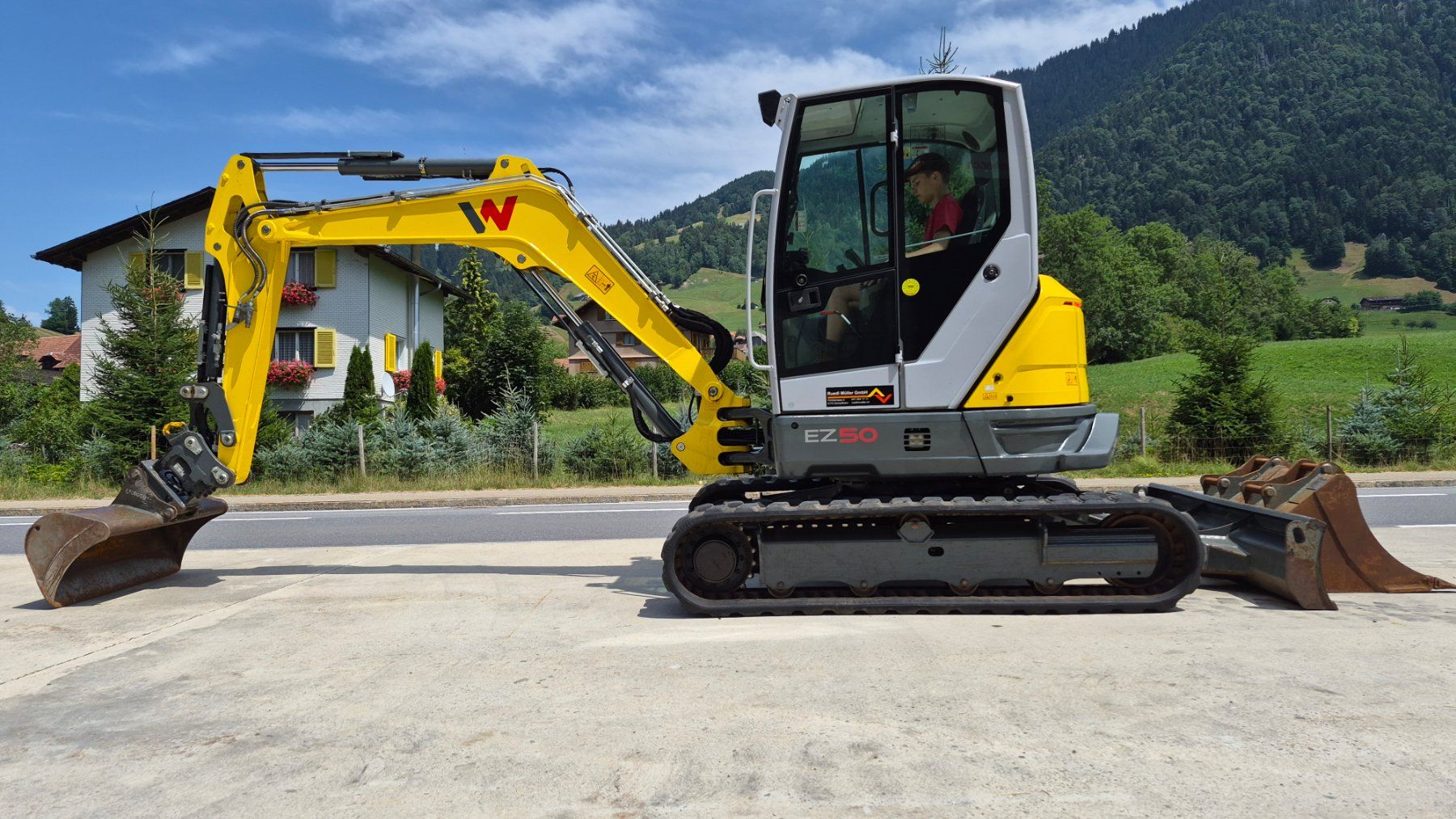 Wacker Neuson Excavateurs: Raupenbagger Bagger Wacker Neuson ET50 – D'occasion à Schüpfheim par grischa01 6