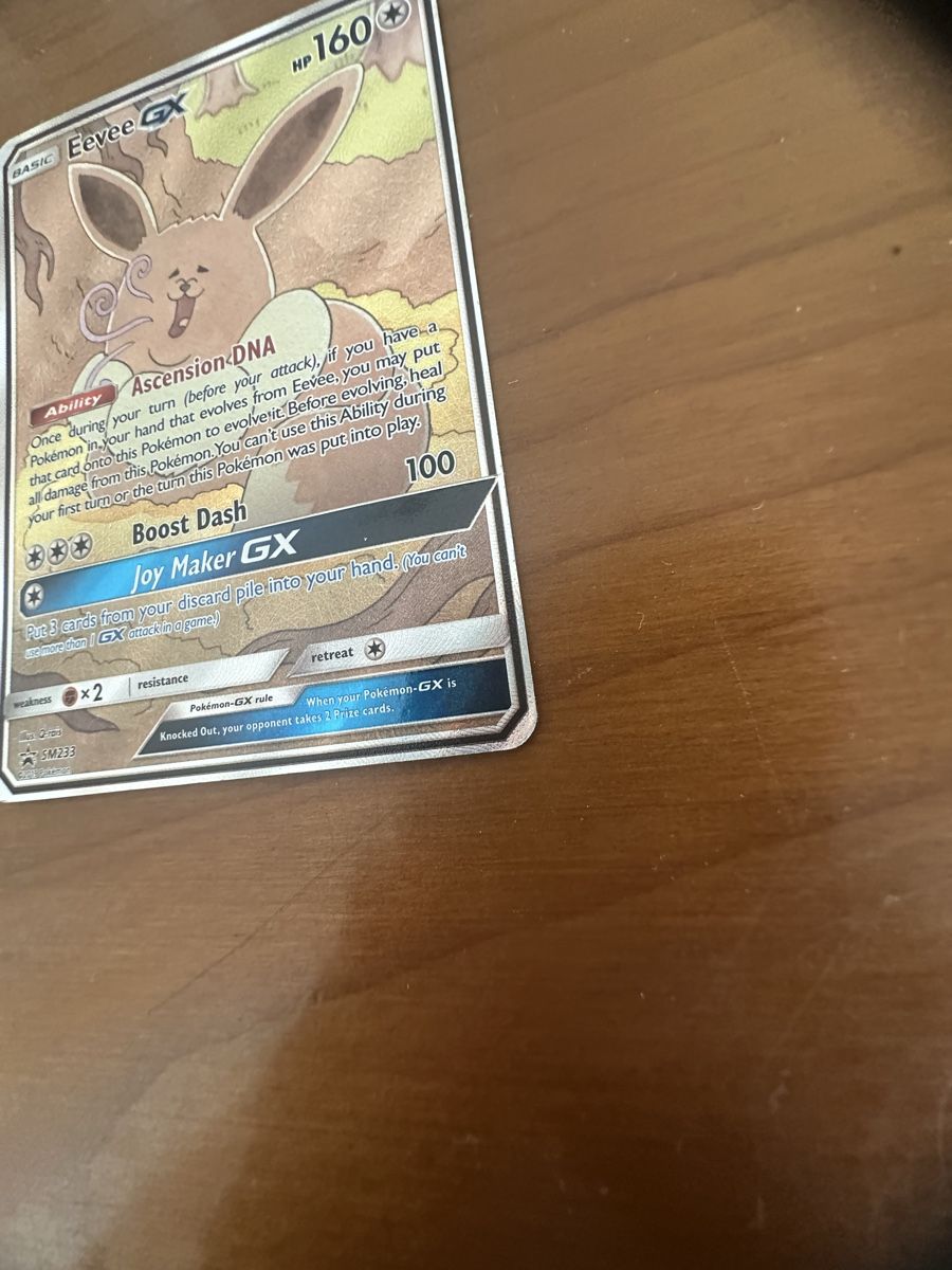Pokémon Carte collezionabili: gx pokémon card evee – Usato da Cheseaux-sur-Lausanne venduto da thecoyote2 1