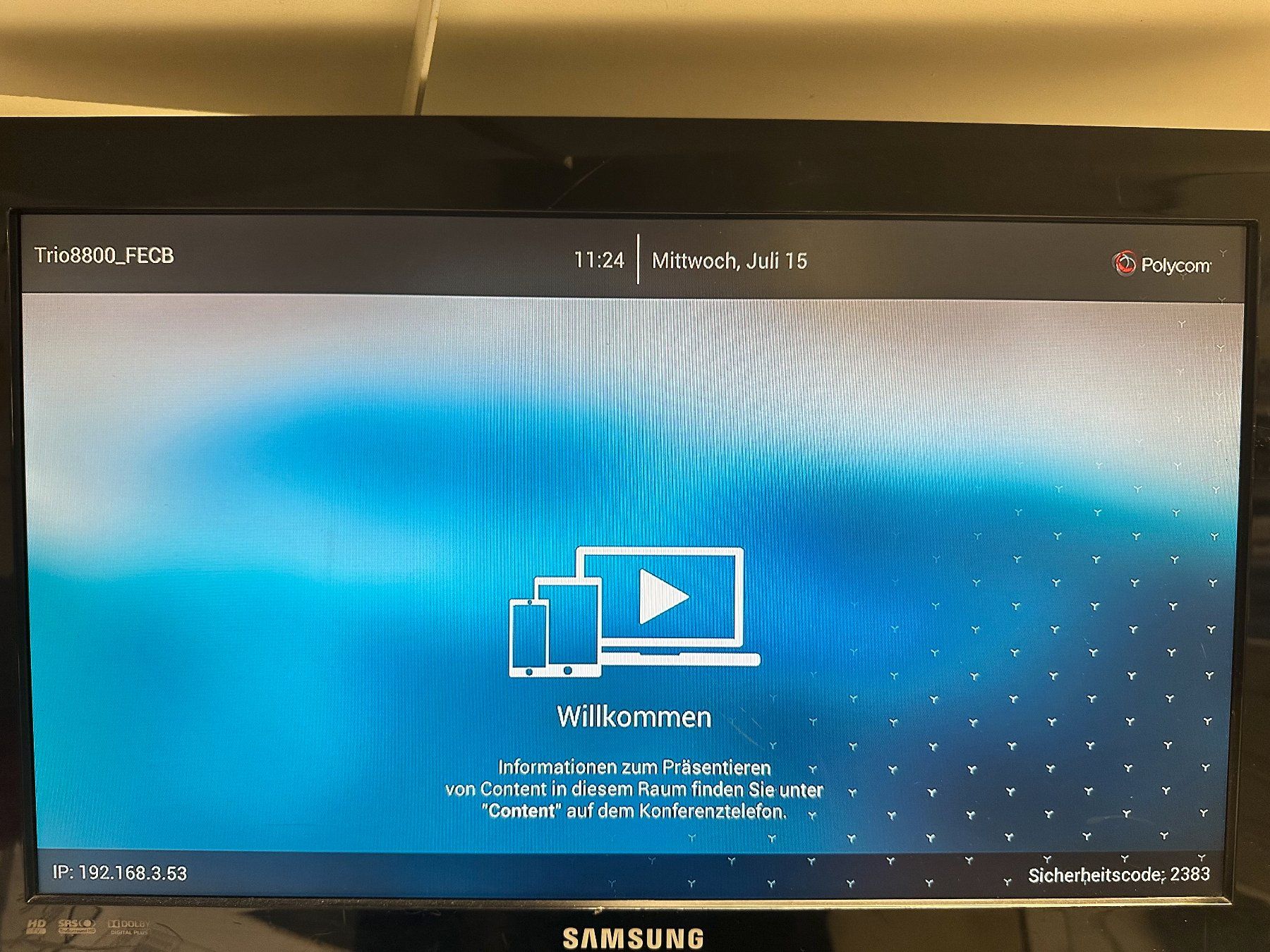 Polycom Webcams: Polycom Groupe 310 Konferenzsystem Set – D'occasion à Appenzell par 1xRichtig 7